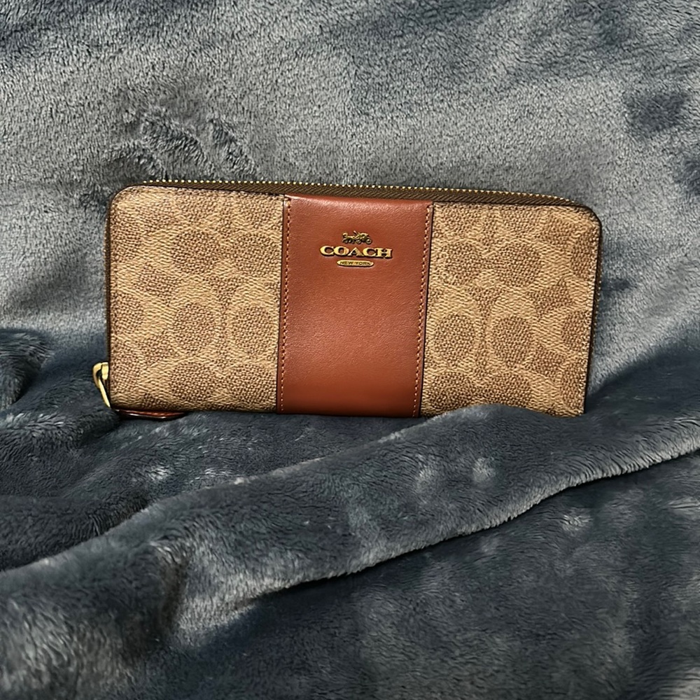 Coach monogram wallet